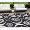Homeroots 8' X 10' Black Ivory And Taupe Medallion Washable Indoor Outdoor Area Rug 589593 - alternate 1