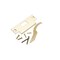 Trans Atlantic Co. SVB Series Standard-Duty Commercial Cylindrical Knob, Grade 2 Passage in Bright Brass DL-SVB10-US3 - alternate 3