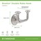 Symmons Braston Wall Mounted Double Robe and Towel Hook 583DRHSTN - alternate 2