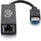C2G USB 3.0 TO GIGABIT ETHERNET NETWORK ADAPTER-USB TO NETWORK ADAPTER, USB TO E 39700 - alternate 3