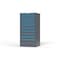 Strong Hold 13 drawer cabinet - (7x 2ft, 5x 4ft, 1x 7ft) - Blue accents - Keyed Different S3060-PPDAS-1302FS - alternate 3