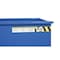 Vestil Steel Rotating Heavy Duty Box Hopper 2-1/2 Cubic Yard 6,000 Lb. Capacity Blue R-250-HD-BL - alternate 4