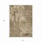 Homeroots 10' X 14' Brown And Beige Abstract Washable Indoor Outdoor Area Rug 609213 - alternate 3