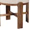 Baxton Studio Whitfield Round Fabric Ottoman Stool 270-14722-ZORO - alternate 2