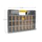 Performance Tool 26 Compartment Organizer, Adjustable Compartments, Clear Cover, Latch W54037 - alternate 3