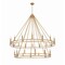 Z-Lite Dennison 28-Light Chandelier, 60 in W, Signature Brass 4005-28SBR - alternate 3
