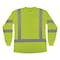 Ergodyne M Lime Class 3 Hi-Vis Long Sleeve Shirt Womens 8374 - alternate 2