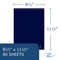 Roaring Spring Case of Flipper Notebooks, 8.5"x11.5", top-opening, 80 sht, 1 Subject, College Ruled w/Margin, PK24 11186cs - alternate 3