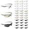Malta Dynamics Safety Glasses, Assorted Lens, 36 PK SG1456-36 - alternate 1
