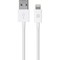 Monoprice APPLE MFI CERTIFIED LIGHTNING TO USB CHARGE  SYNC CABLE, 3FT WHITE 12844 - alternate 3