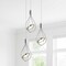 Jonathan Y Orion 11.5" Adjustable Modern Integrated 3-Light Cluster LED Metal Pendant, Chrome JYL7033A - alternate 4
