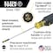 Klein Tools General Purpose Slotted Screwdriver 1/8 in Round 612-4 - alternate 3