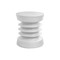 Monarch Specialties Accent Table 25"h, Indoor or Outdoor, Side Table, Nightstand, Round, White, Contemporary I 4153 - alternate 1