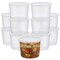 Eco Harmony Products Heavy Duty Deli Container, Clear Plastic, 64oz, 120PK 804526 - alternate 1