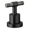 Brizo Litze Roman Tub Handle Kit, T-Lever Matte Black/Luxe Steel HL633-BLSL - alternate 2