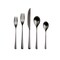Mepra Neve Flatware Set - 5 Pieces - Ice Black 102522005ION - alternate 1