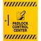 Encore Packaging Lockout Tagout Station - Medium - 18.125 in x 20.75 in x 2.5 in- Yellow IFS-5730-MD - alternate 1