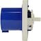 Walther-Werke Pin and Sleeve Inlet, 20A, 230/3Ã¸250, 3 Phase, 3 Pole, NEMA Not Rated 615409 - alternate 4