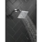 Delta Universal Showering Components H2OKinetic 5-Setting Angular Modern Raincan Shower Head 52664-PR - alternate 3