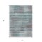 Homeroots 5' X 8' Teal Blue Gray And Charcoal Striped Washable Indoor Outdoor Area Rug 588071 - alternate 2