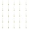 Bulbrite Incandescent Dimmable 15W Tubular T6 Bulbs, Clear, Candelabra E12 Screw Base, 2700K, 25PK 861164 - alternate 1