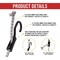 Mytee Products (50 Pcs) 36in Heavy Duty Adjustable Bungee Cords with hook for Outdoor & Indoor, 2PK BUNGEE-ADJ51636x2 - alternate 2