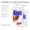 Signmission Bagels, Vinyl Decals Only 24 Inch x 36 Inch, Vinyl Decal, 2PK DSB-2436-2PACK-Bagels 1 - alternate 2