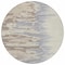Homeroots 8' Beige Brown And Gray Round Abstract Washable Indoor Outdoor Area Rug 601172 - alternate 4