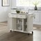Crosley Full Size Stone Top Kitchen Cart KF30005EWH - alternate 2
