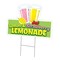 Signmission Lemon & Strawberry Lemonade Die Cut Yard & Stake plastic, 1824-Lemon & Strawberry Lemonade C-DC-1824-DS-Lemon And Strawberry Lemonade19 - alternate 1