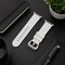 Elegani Rubber Watch Replacement Band Compatible with Apple Watch 49mm, White RST-WHT-49mm - alternate 2