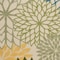 Homeroots 6' X 9' Dark Green Green Yellow And Blue Floral Indoor Outdoor Area Rug 548073 - alternate 4