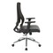 Office Star Products Ventilated Seating Black Frame Chair, Black EM60930C-EC3 - alternate 2