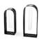 Homeroots Set Of Two Black Metal Test Tube Decor Pieces, 2PK 392534 - alternate 1