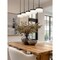 Z-Lite Renaud Matte Black 5 Light Linear Chandelier 827P6-5L-MB-LED - alternate 2