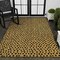 Jonathan Y Peater Classic Casual Commercial Natural Coir Natural/Black Dot 3 ft. x 5 ft. Area Rug NRF106A-3 - alternate 4