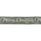 Homeroots 4" Green And Gold Glittered Merry Christmas Wired Ribbon 633463 - alternate 3