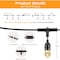 Homevenus Smart Outdoor String Lights LED Tunable Dimmable Warm White APP Control 3 Core Wire, WW-48FT SL-2W-48 - alternate 2