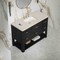 James Martin Vanities Lucian 48" Single Vanity, Carbon Oak, w/ 3 CM Siberian Silestone Top w/FreePower Wireless Charger D704-V48-CBO-FSFR - alternate 2
