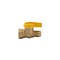 Proline Series 7701G Series 1-Piece Straight Gas Valve, 1/2 in Connection, Flare x FIP, Brass Body 114-523HN - alternate 3