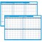 At-A-Glance Undated Horizontal Erasable Wall Planner, 36 x 24, White/Blue Sheets, Undated, 90/120-Day PM239-28 - alternate 1