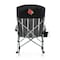 Picnic Time Family Of Brands NCAA Louisville Cardinals Outdoor Rocking Camp Chair - XL Heavy Duty Camping Chair 805-01-175-304-0 - alternate 1