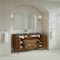 James Martin Vanities Laurent 60" Double Vanity, Honey Oak w/ 3 CM Parisien Bleu Silestone Top 545-V60D-HNO-3PBL - alternate 4