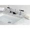 Kingston Brass Widespread Bathroom Faucet with Pop-Up Drain, Polished Chrome KB8921CKL - alternate 3