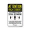 Signmission Public Safety Sign, Yoga Students Practice Social Distancing, 24in X 18in Decal, OS-NS-D-1824-25360 OS-NS-D-1824-25360 - alternate 1