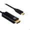 Sanoxy 10ft USB 3.1 Type C to DisplayPort Cable, Male to Male, 4K Support, Black SANOXY-U3110-1110 - alternate 1