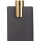 Homeroots Set of Two Black And Gold Distressed Hammered Metal Tabletop Taper Candle Holders, 2PK 608537 - alternate 3