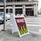 Signmission Wine, A-Frame & 2 Decals Installed, Heavy-Duty Plastic Frame SBHD-D-2436-Wine - alternate 2