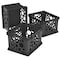 Storex Large File Crate, Black 61546U03C - alternate 2