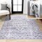 Jonathan Y Didim Boho Medallion Machine-Washable Gray/Purple 5 ft. x 8 ft. Area Rug WSH102A-5 - alternate 1